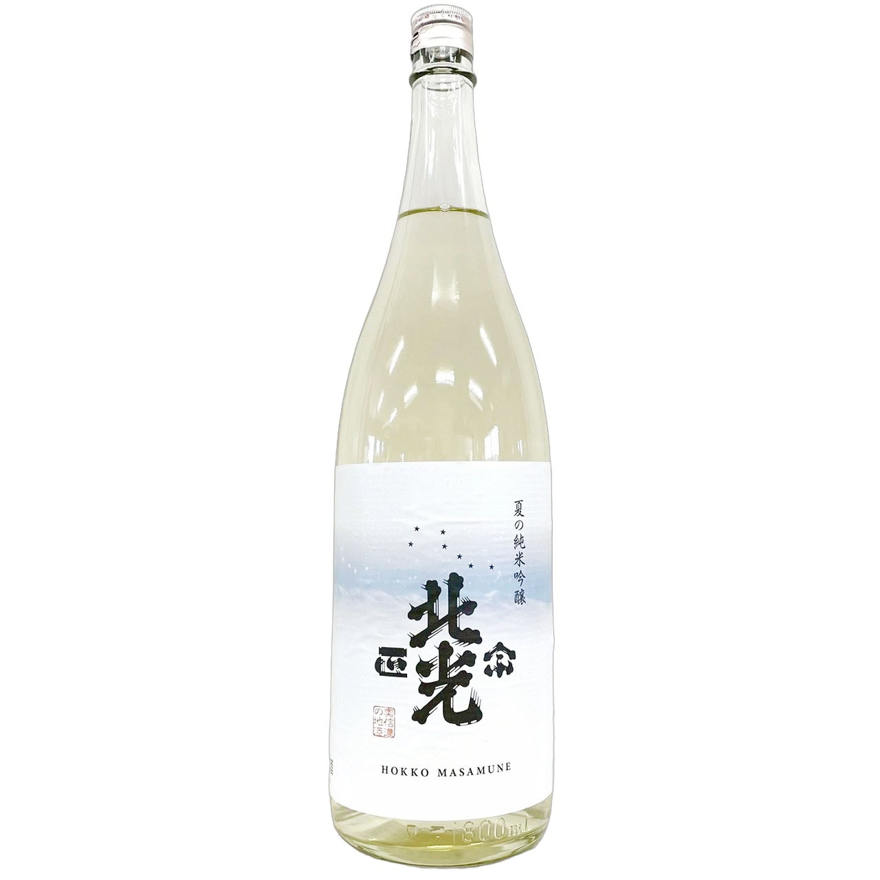 き*ん様 シャピロンスタイル ホワイト CCロゴ　ノベルティ 北光正宗 夏の純米吟醸 1800ml | さいとう酒店 | 地酒・日本ワイン専門店