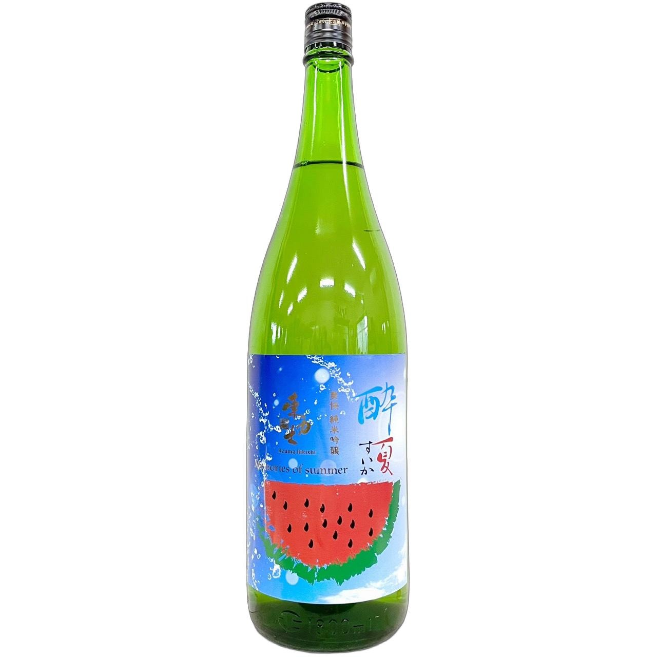 東力士 爽快 純米吟醸 酔夏（すいか）1800ml | さいとう酒店 | 地酒
