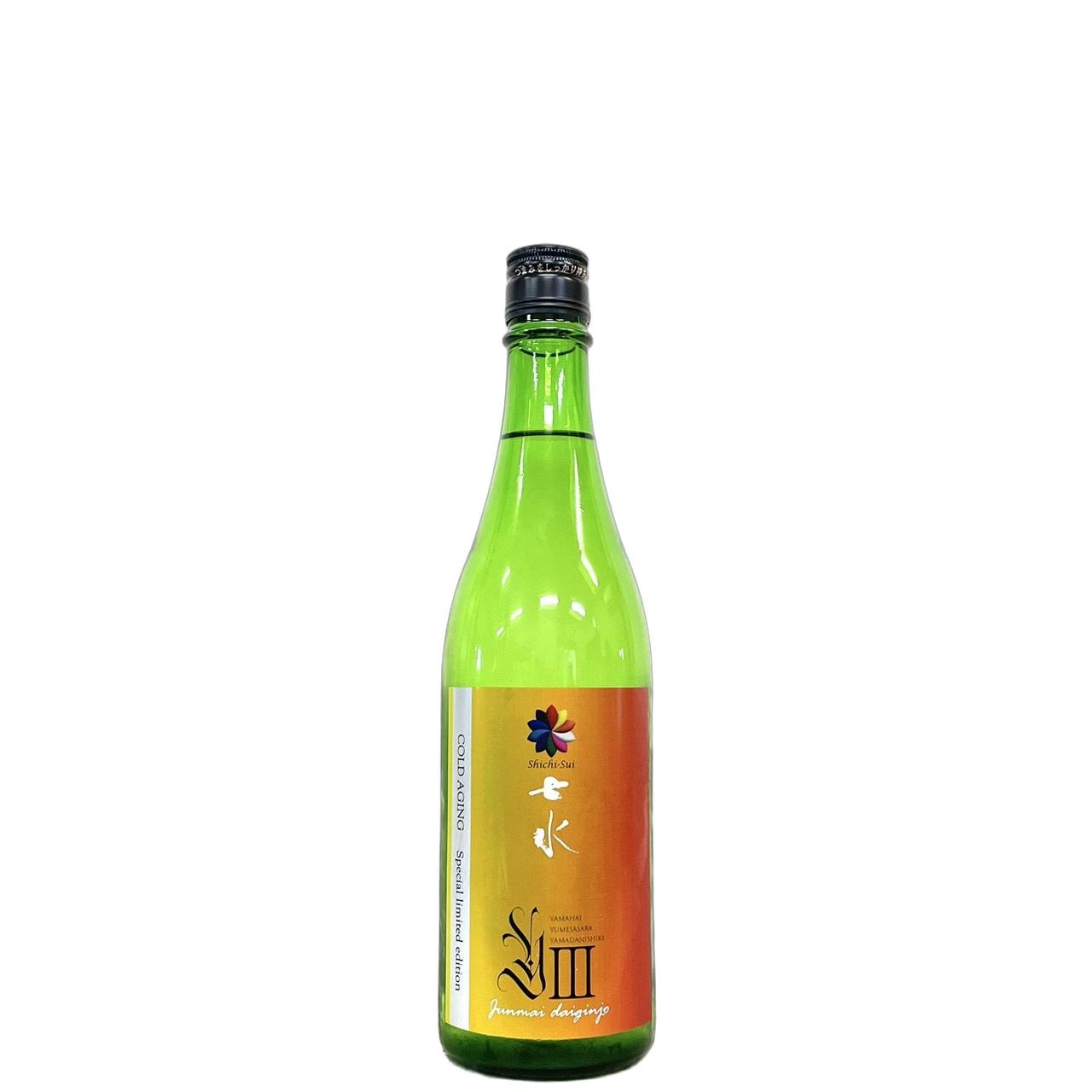 純銀盃40.5g 直径70ミリ 七水 純米大吟醸40 Y3 低温熟成生原酒 720ml | さいとう酒店 | 地酒