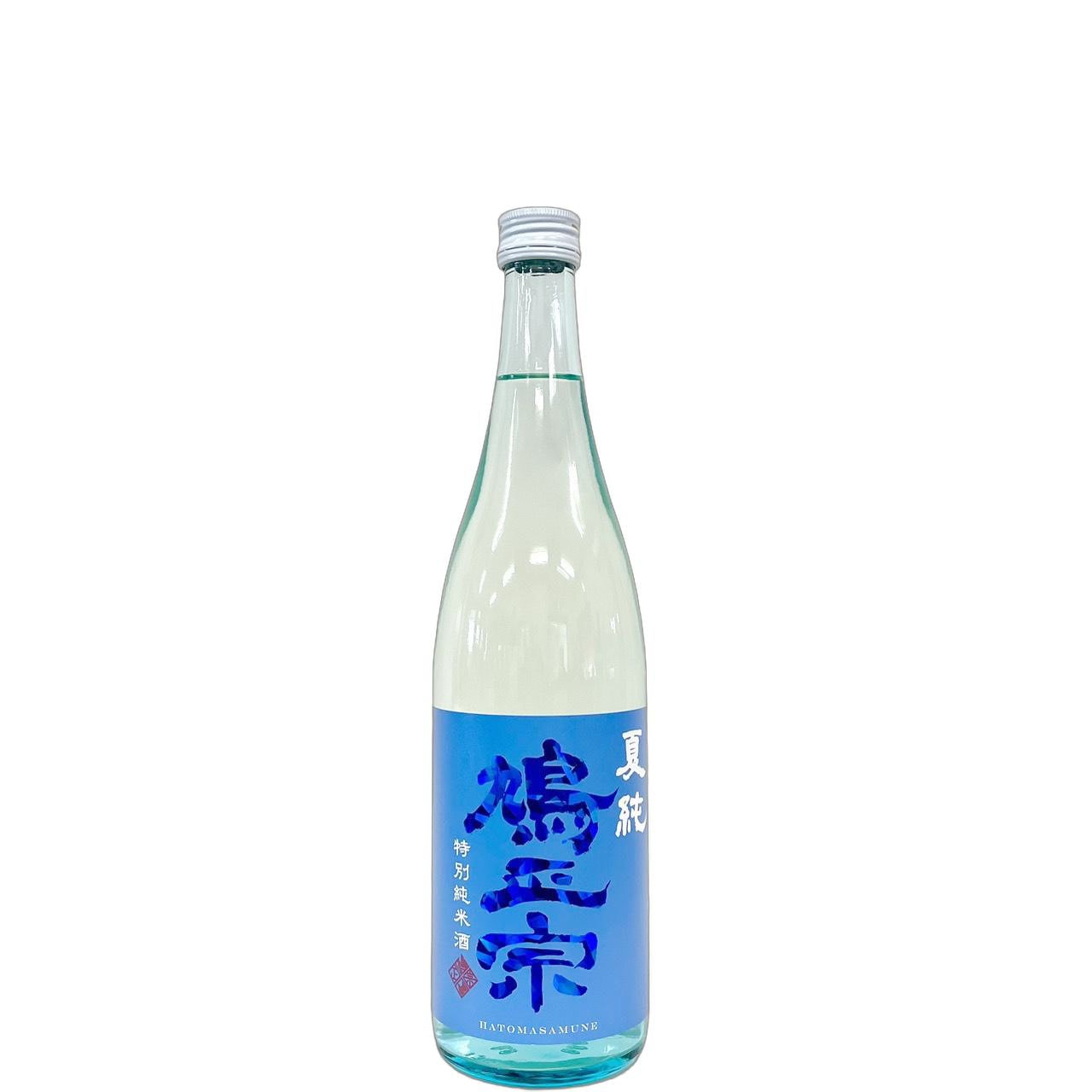 鳩正宗 特別純米 夏純 オーシャンブルー 720ml | さいとう酒店 | 地酒
