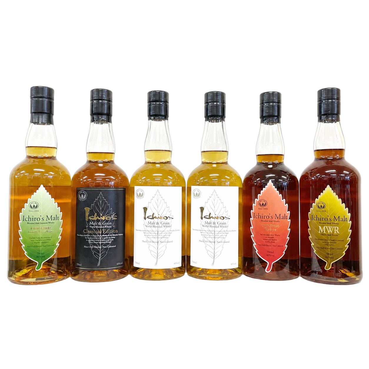Ichiro's Malt 6本セット イチローズ・モルト ウイスキー 700ml 6本セット【葵】 | さいとう酒店