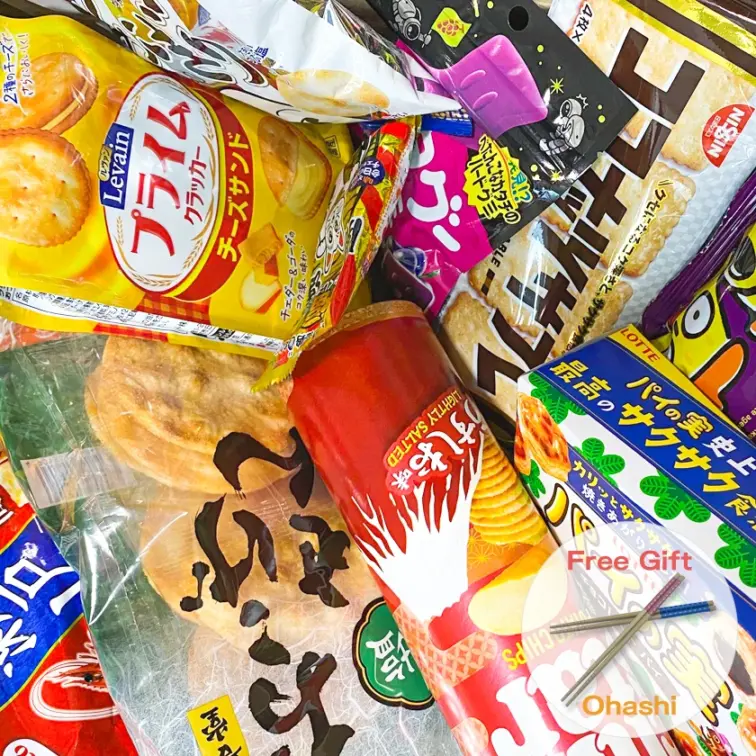 スキー senbei Japanese Snack Mix 04 | お煎餅/rice cracker | Tokyo Candy