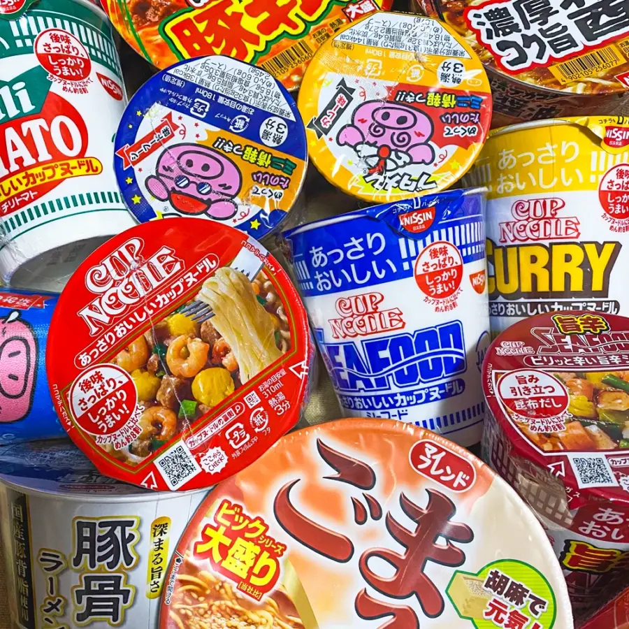 ぬん　50枚 Japanese Instant Noodles Collection | Nissin Cup Noodles and more