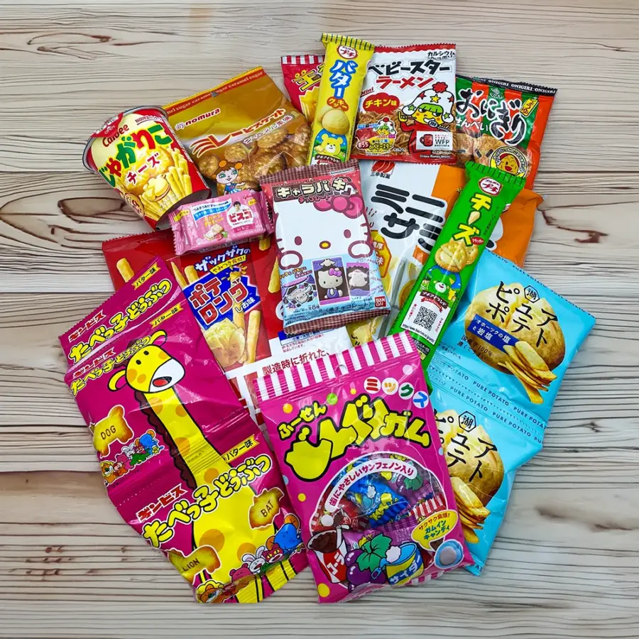 Japanese Snack Variety Box - Popular Japanese Snacks Assortment