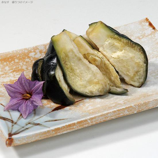 【水なす食べ比べ・10個セット】絹浅漬+りんご液漬+カット漬