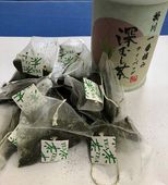 お買得セット 【静岡県掛川産】 一番摘み 深蒸し茶 ティーバッグ 2.5ｇ×10袋入1080円×5缶