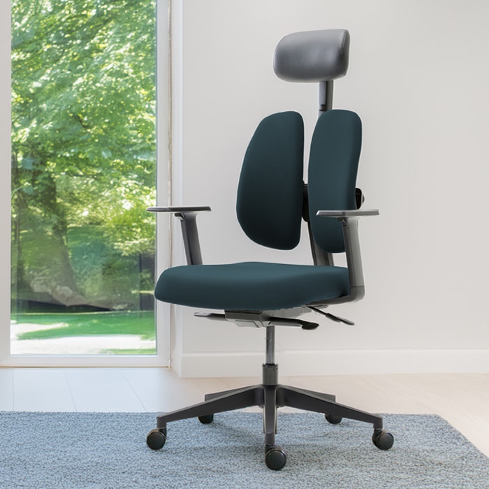 DUOREST デュオレスト 回転椅子 NEXT1 ダークブルー DUOREST(デュオレスト) 回転椅子 NEXT1 ダークブルー