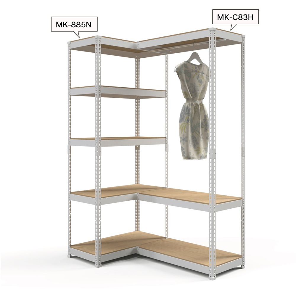 M♦ 希少 ヴィンテージ　U.S ARMY 　２段ラック 新発売】メタル＆ウッドラック 専用 コーナー連結3段 幅81cm 高