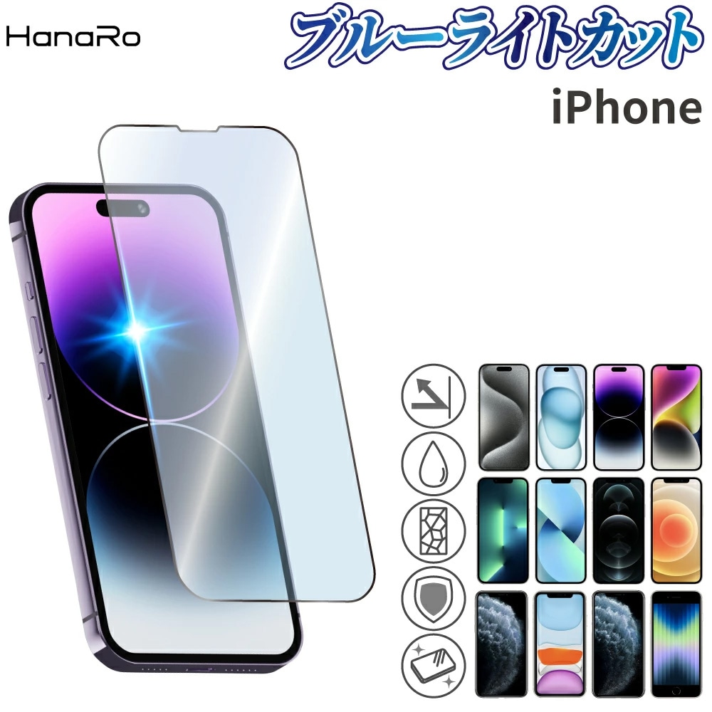 iPhone 14 Plus / 13 Pro Max �������饹�ե���� �֥롼�饤�ȥ��å�