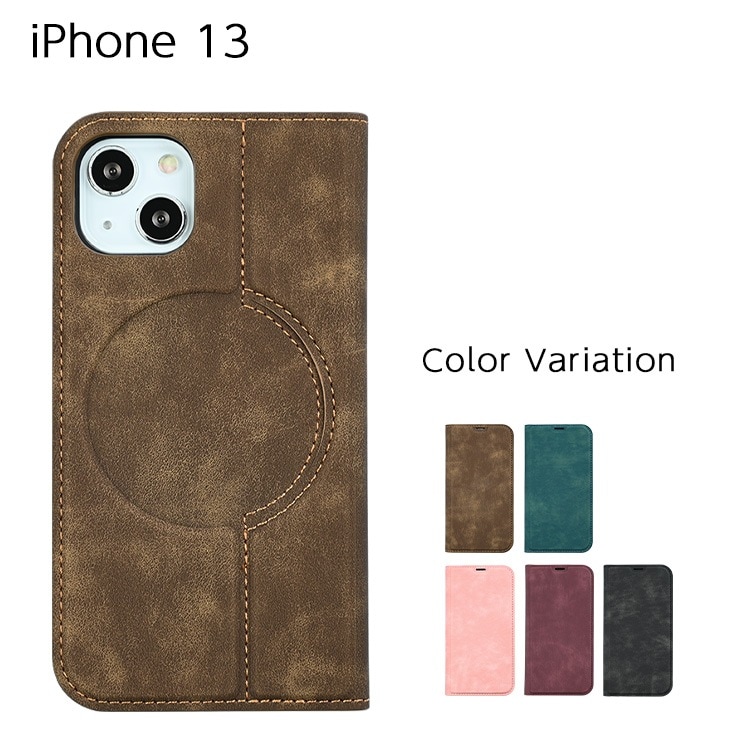 iPhone 13 SuedeMag MagSafe�б� ��Ģ��������