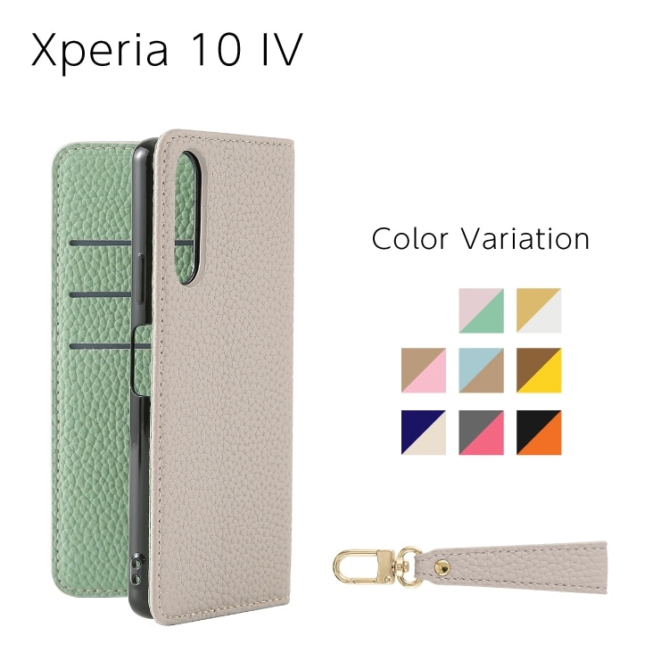 Xperia 10 IV Sophia ���硼�ȥ��ȥ�å��դ� PU������ �Х����顼