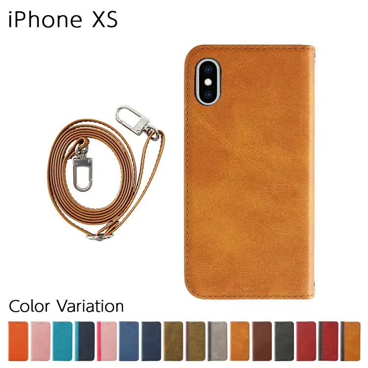 iPhone XS �ե��ԥ�PU �����������å�