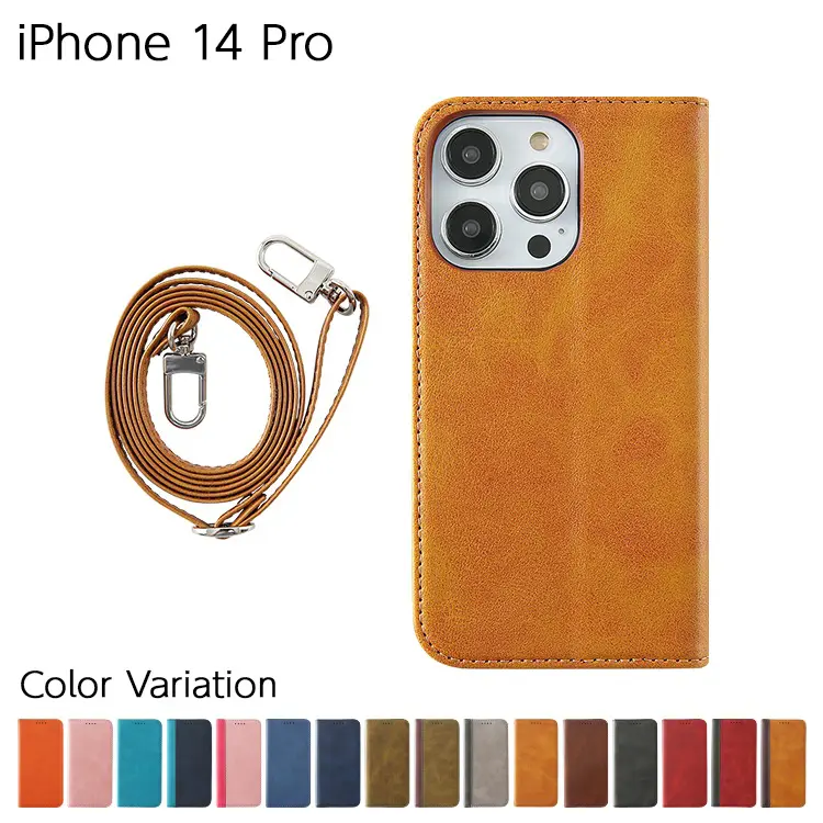 iPhone 14 Pro �ե��ԥ�PU �����������å�