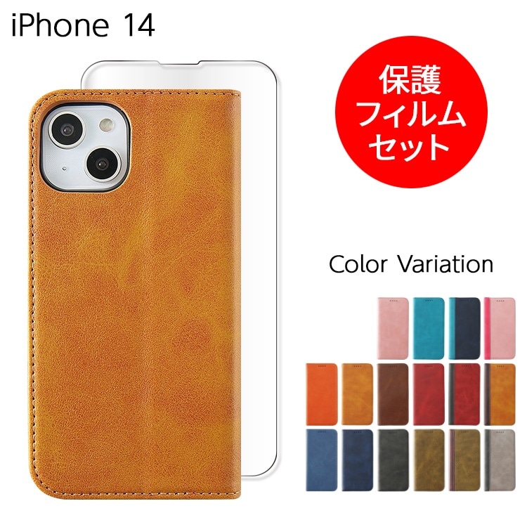 iPhone 14 �ե��ԥ�PU �ե���ॻ�å�