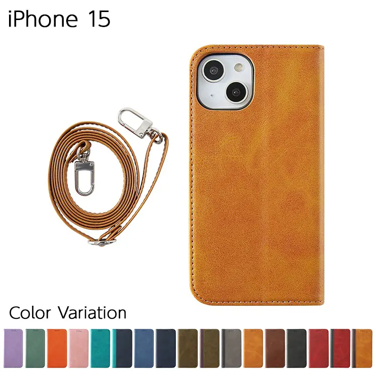 iPhone 15 �ե��ԥ�PU �����������å�