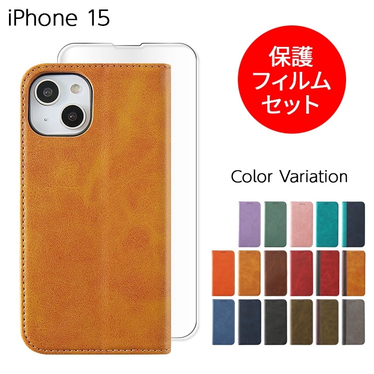 iPhone 15 �ե��ԥ�PU �ե���ॻ�å�