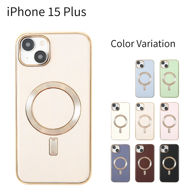 HANARO公式 | iPhone 15 Plus Noah MagSafe対応 PUバックカバー