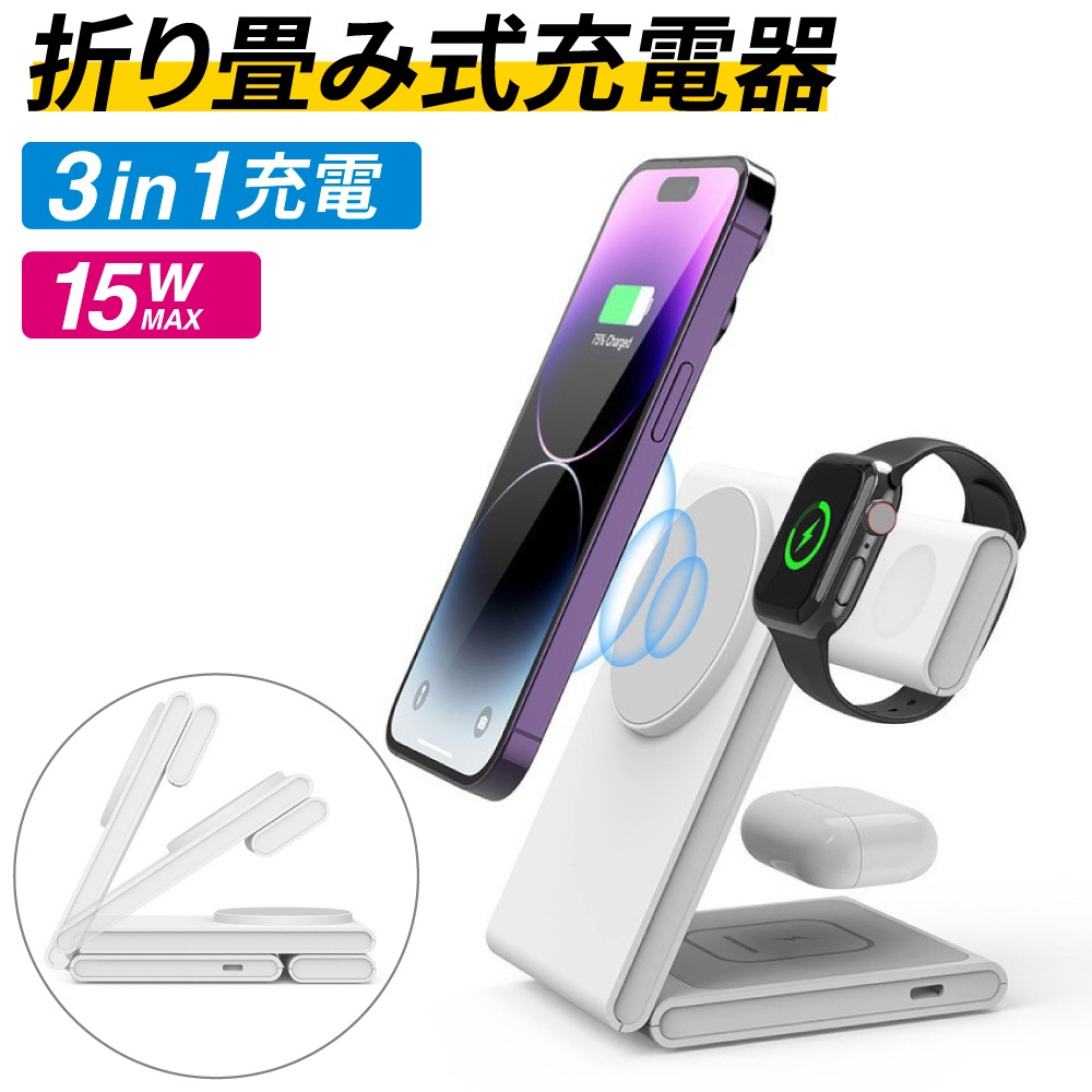 3in1�ޤ���߼��磻��쥹���Ŵ� MagSafe�б�