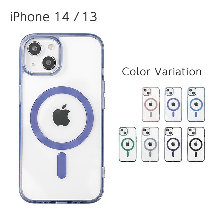 iPhone 14 / 13 ���륭���ե졼�ॱ���� MagSafe�б�