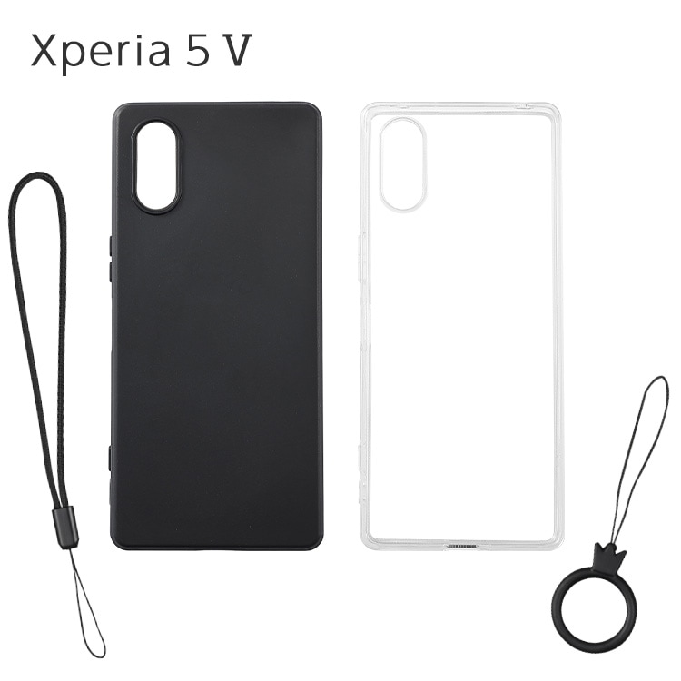 Xperia 5 V ���ե�TPU������ ���ȥ�å��դ�