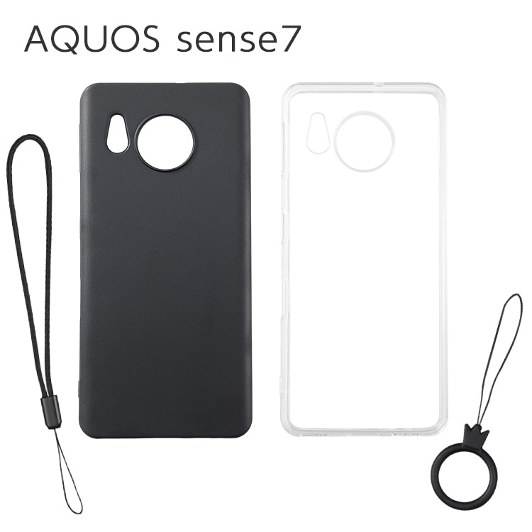 AQUOS sense7 ���ե�TPU������ ���ȥ�å��դ�