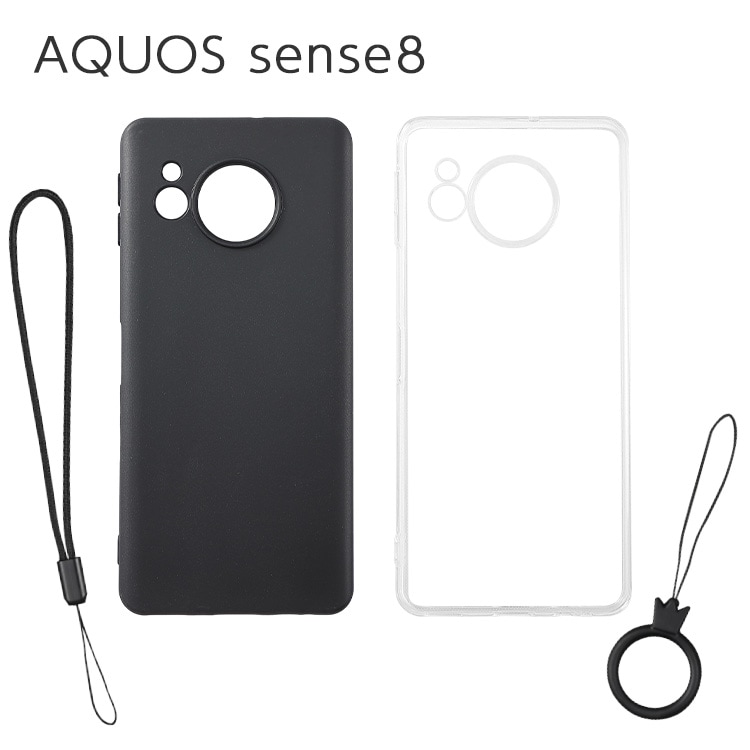 AQUOS sense8 ���ե�TPU������ ���ȥ�å��դ�