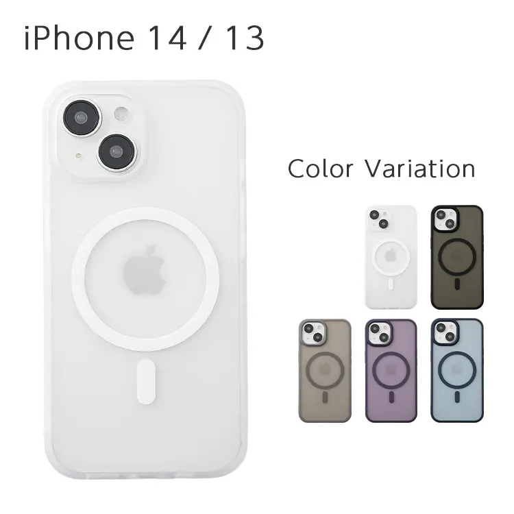 iPhone 14 / 13 HM �ޥåȥ��ꥢ������ MagSafe�б�