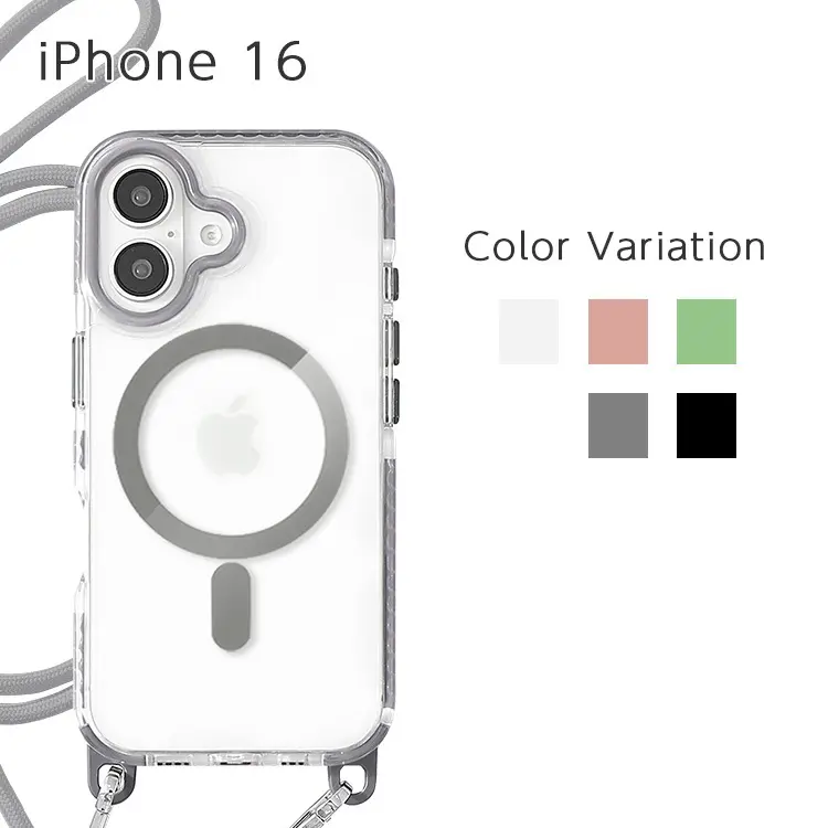 iPhone 16 �ݥåԥ� MagSafe�б� ���ȥ�å��դ����ꥢ������