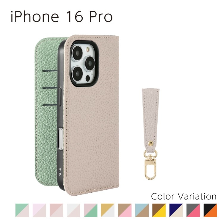 iPhone 16 Pro Sophia ���硼�ȥ��ȥ�å��դ� PU������ �Х����顼