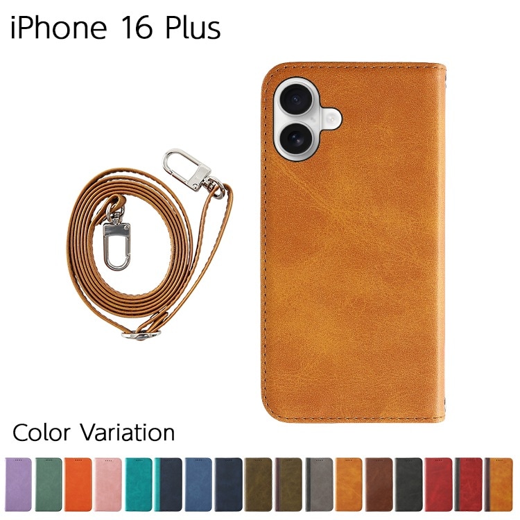 iPhone 16 Plus �ե��ԥ�PU �����������å�