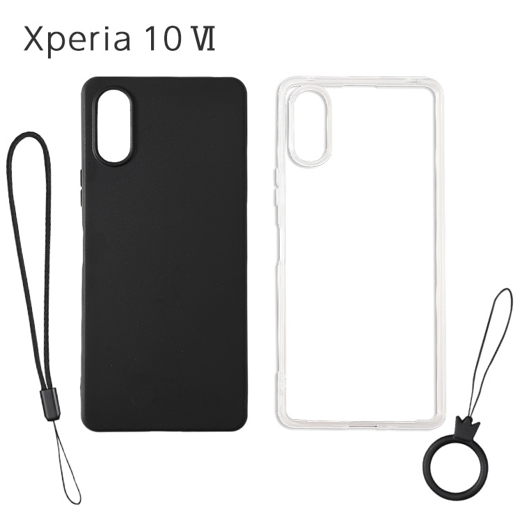 Xperia 10 VI ���ե�TPU������ ���ȥ�å��դ�