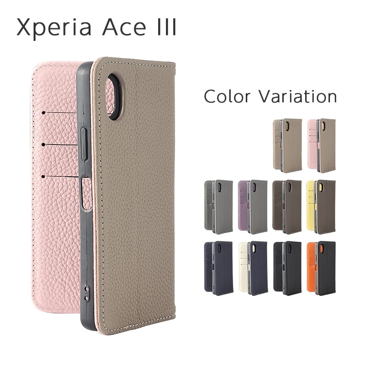Xperia Ace III vell leather �����󥯥쥶�� ��Ģ��������