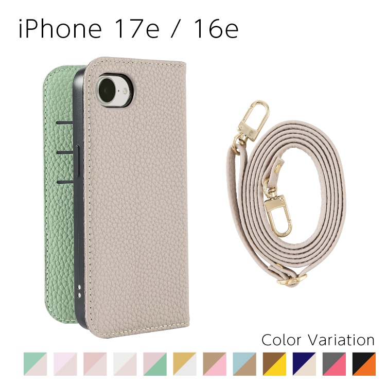 iPhone 17e / 16e Sophia �����������å� PU������ �Х����顼