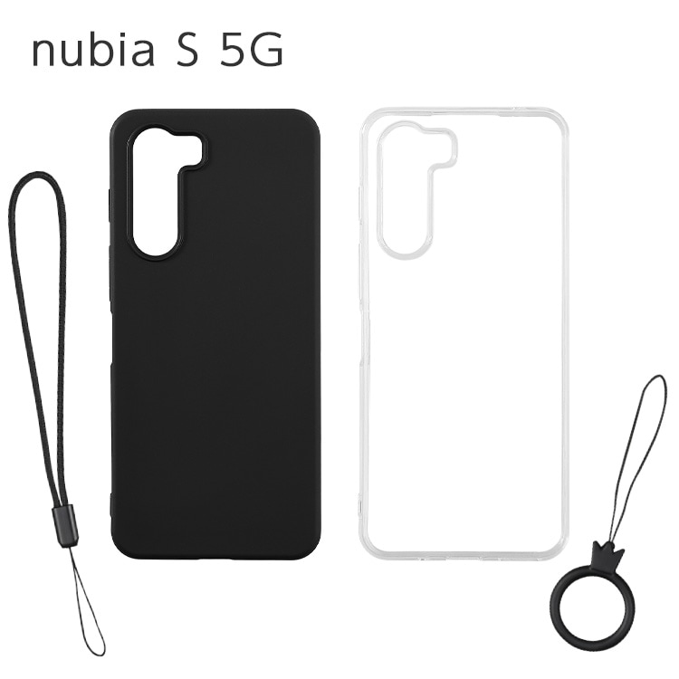nubia S 5G ���ե�TPU������ ���ȥ�å��դ�