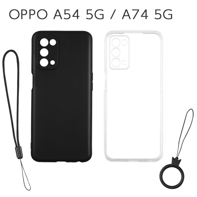 OPPO A74 5G / OPPO A54 5G ���ե�TPU������ ���ȥ�å��դ�