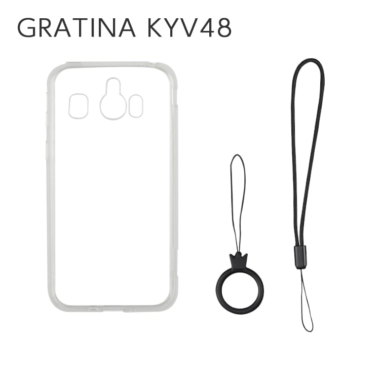 GRATINA KYV48 ���ե�TPU������ ���ȥ�å��դ�