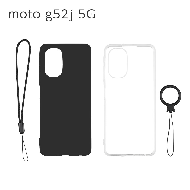moto g52j 5G ���ե�TPU������ ���ȥ�å��դ�