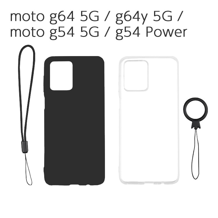 moto g64 5G / g64y 5G / g54 5G / g54 Power ���ե�TPU������ ���ȥ�å��դ�