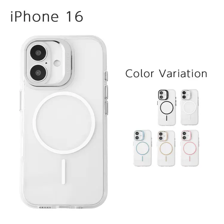 iPhone 16 Ω���夬�륫���ե졼�� �ٿ�MagSafe��� ���ꥢ������