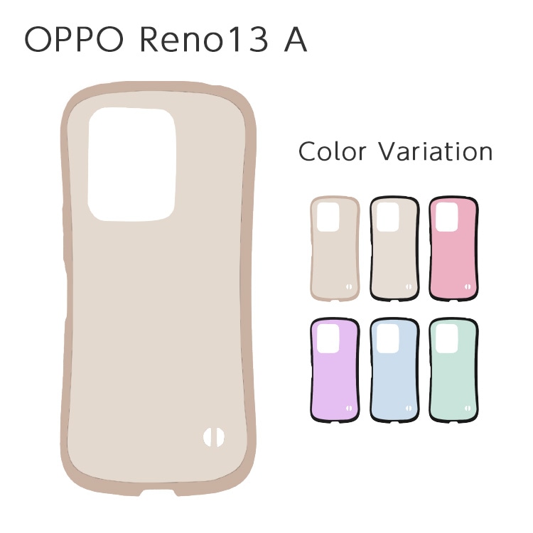 OPPO Reno13 A �ѥ��ƥ륫�顼 ����ץ�ǥ����� �Хå����С�������