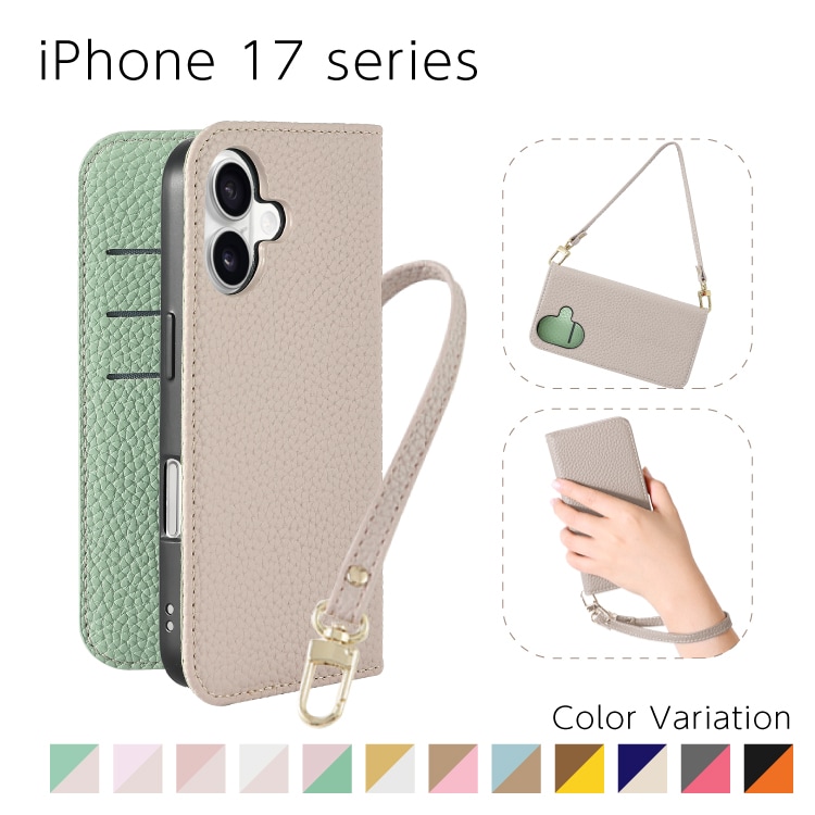 iPhone 17 / 17 Pro / 17 Pro Max / Air Sophia ϥɥȥåץå PU Х顼