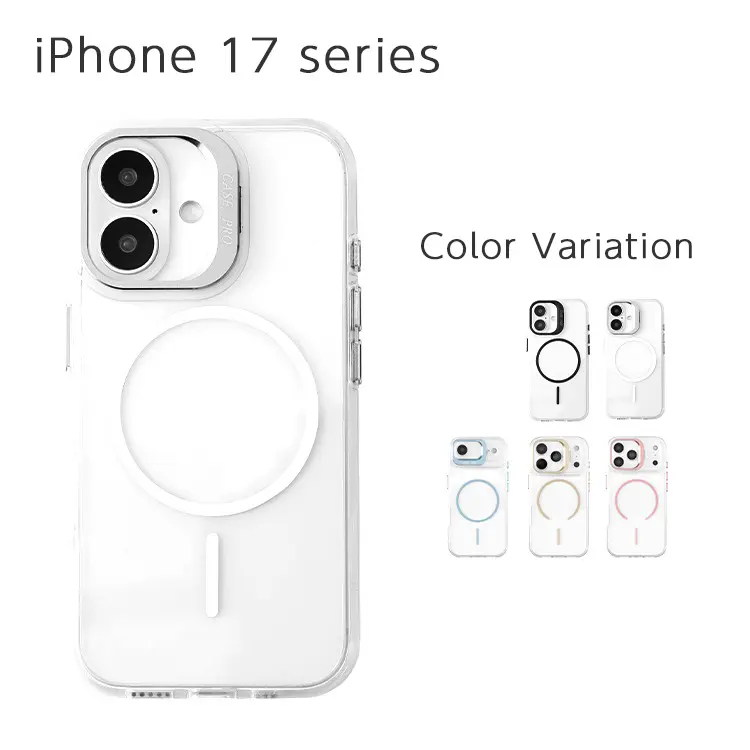 iPhone 17 / 17 Pro / 17 Pro Max / Air Ω���夬�륫���ե졼�� �ٿ�MagSafe��� ���ꥢ������