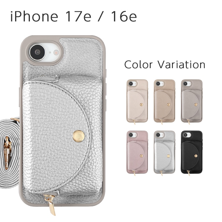 iPhone 17e / 16e ���ȥ�å��դ� �ߥ顼�������ɼ�Ǽ �Хå����С�������