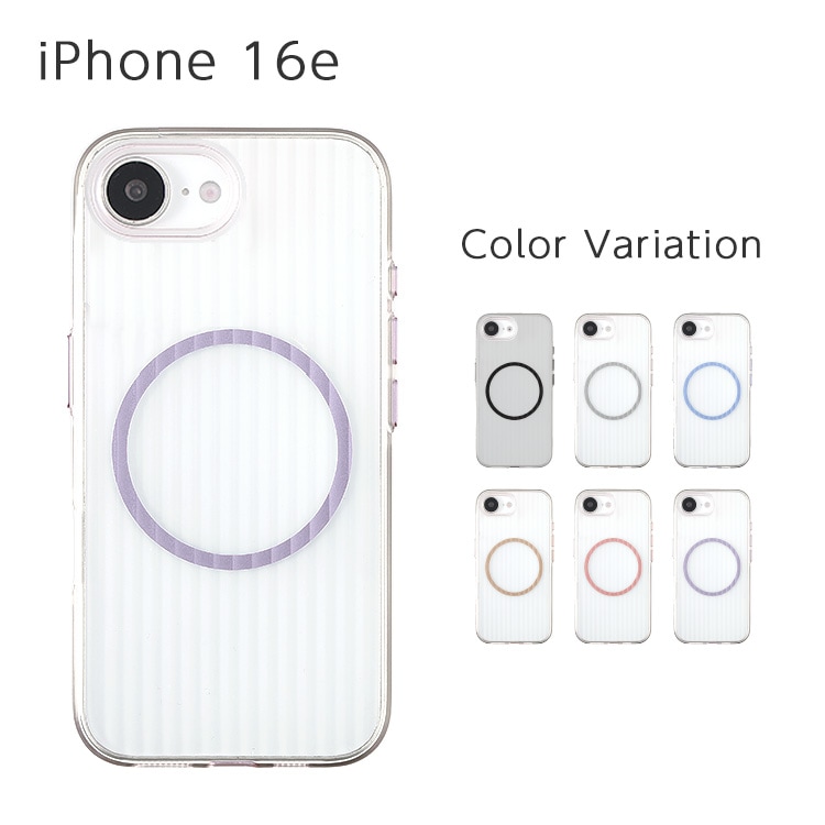 iPhone 16e Lena Clear wave MagSafe�б�