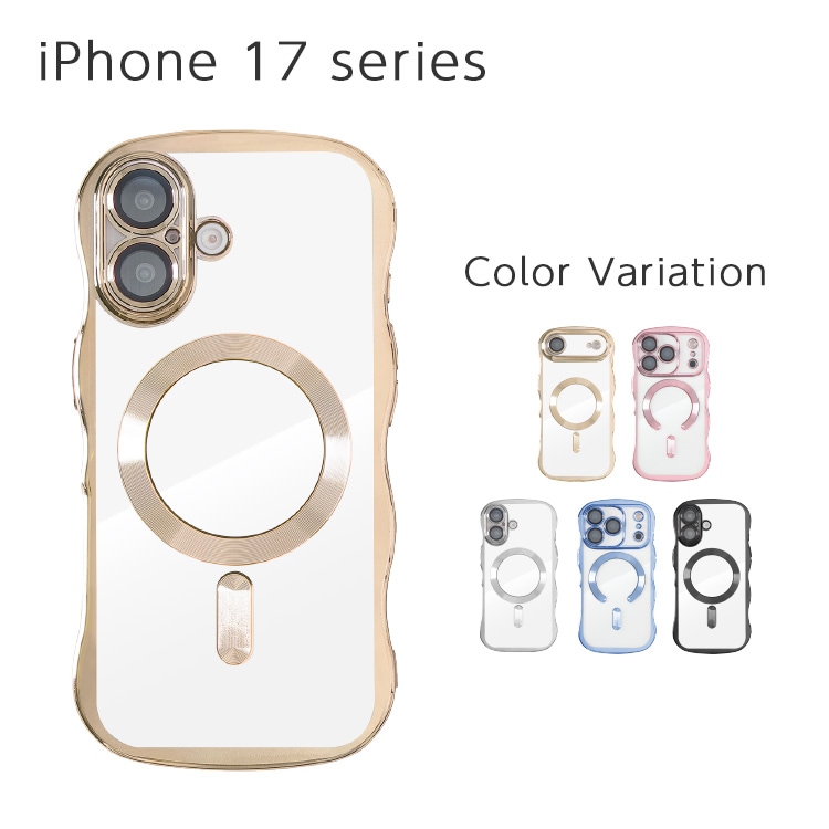 iPhone 17 / 17 Pro / 17 Pro Max / Air �������֥ե���� ���ꥢ������ MagSafe�б� ��󥺰��η�