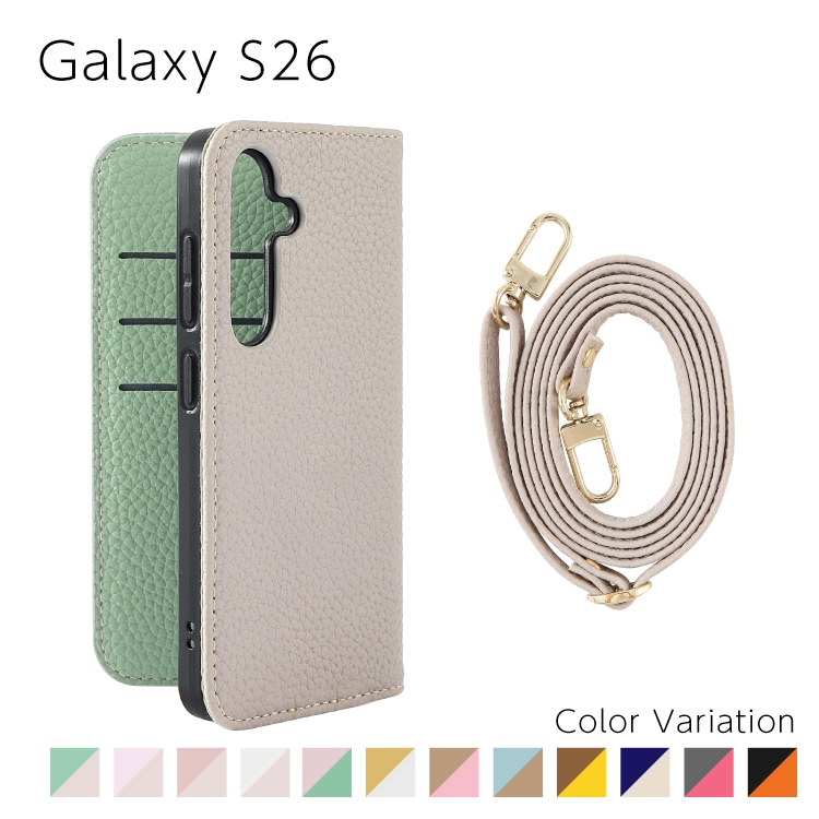 Galaxy S26 Sophia �����������å� PU������ �Х����顼