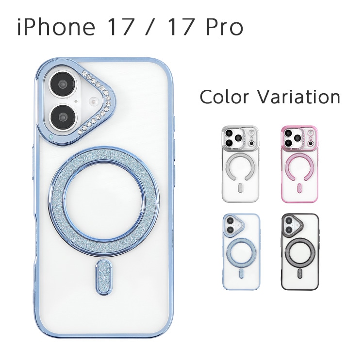 iPhone 17 / 17 Pro �饤�󥹥ȡ��� MagSafe�б� ���饭���󥰥��ꥢ������