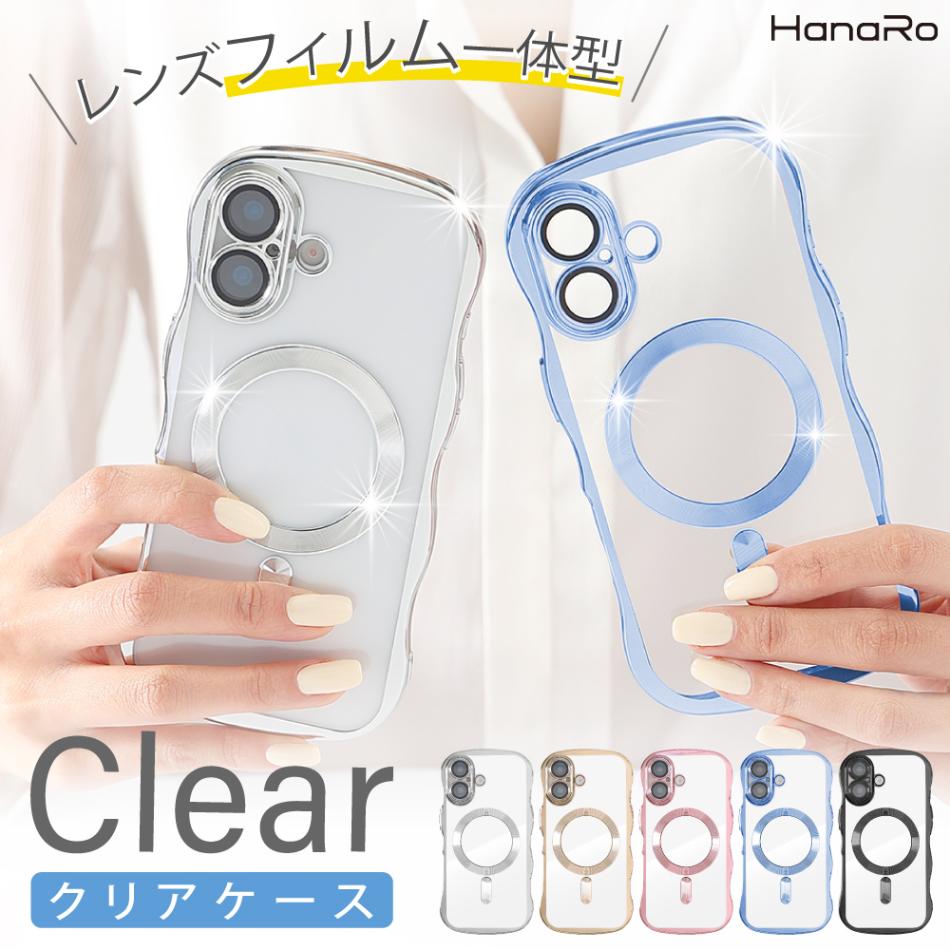 iPhone 15 �������֥ե���� ���ꥢ������ MagSafe�б� ��󥺰��η�