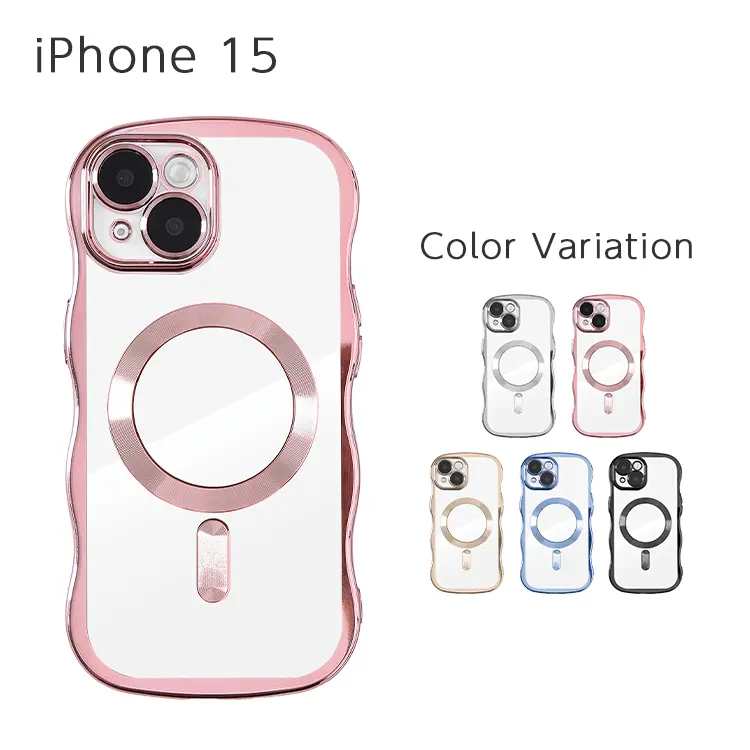 iPhone 15 �������֥ե���� ���ꥢ������ MagSafe�б�