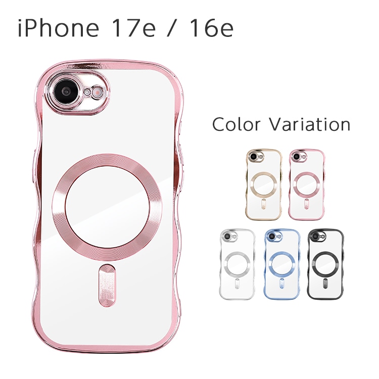 iPhone 17e / 16e �������֥ե���� ���ꥢ������ MagSafe�б�